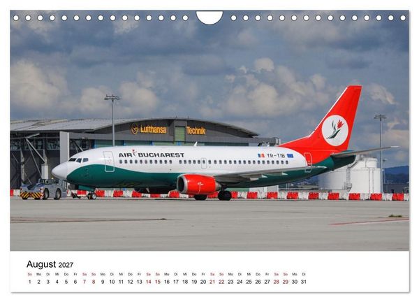 Produktbild: Flugzeuge aller Art (Wandkalender 2027 DIN A4 quer), CALVENDO Monatskalender