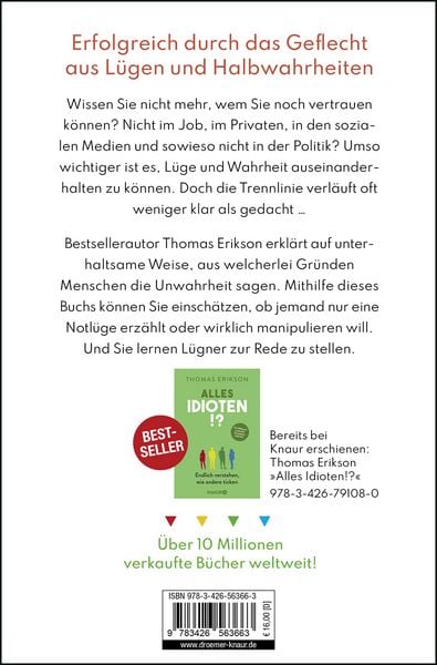 Produktbild: Alles L&uuml;gner!?