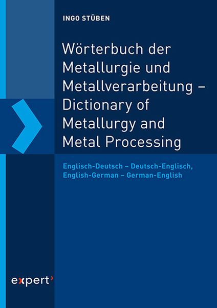 Produktbild: W&ouml;rterbuch der Metallurgie und Metallverarbeitung - Dictionary of Metallurgy and Metal Processing