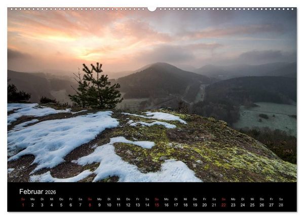 Produktbild: Mystischer Pf&auml;lzer Wald (hochwertiger Premium Wandkalender 2026 DIN A2 quer), Kunstdruck in Hochglanz