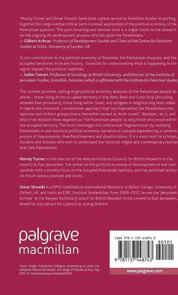 Produktbild: Decolonizing Palestinian Political Economy