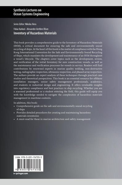 Produktbild: Inventory of Hazardous Materials