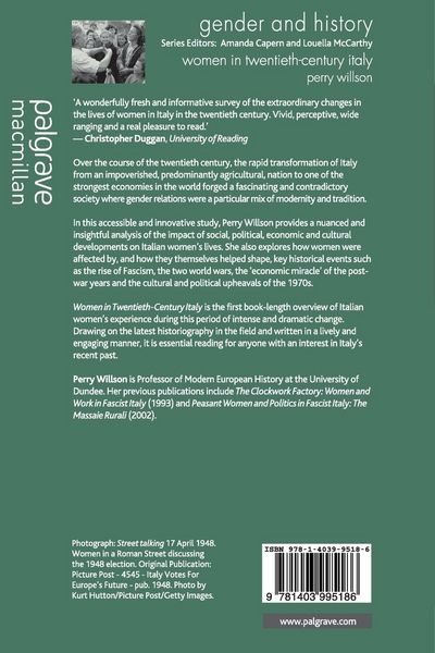 Produktbild: Women in Twentieth-Century Italy