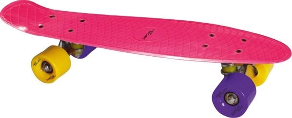 New Sports Kickboard pink, gelb und lila, ABEC 7