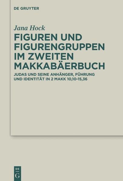 Produktbild: Figuren und Figurengruppen im Zweiten Makkab&auml;erbuch