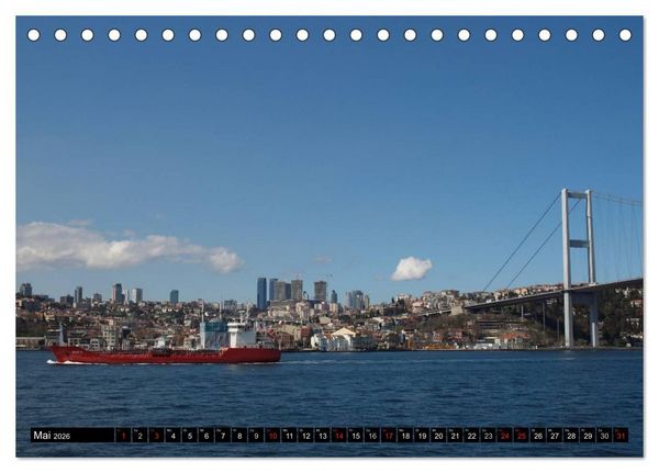 Produktbild: Istanbul - Konstantinopel - Byzanz (Tischkalender 2026 DIN A5 quer), CALVENDO Monatskalender