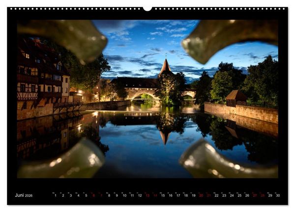 Produktbild: Historisches N&uuml;rnberg (Wandkalender 2026 DIN A2 quer), CALVENDO Monatskalender