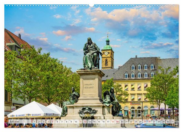 Produktbild: Schweinfurt Impressionen (hochwertiger Premium Wandkalender 2026 DIN A2 quer), Kunstdruck in Hochglanz