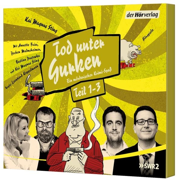 Produktbild: Tod unter Gurken Teil 1-3