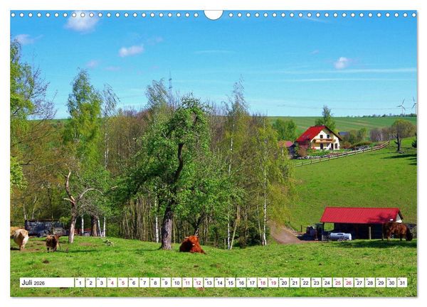 Produktbild: Colditz und Umgebung (Wandkalender 2026 DIN A3 quer), CALVENDO Monatskalender