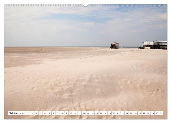 Produktbild: Schleswig-Holstein - Nordfriesland (hochwertiger Premium Wandkalender 2026 DIN A2 quer), Kunstdruck in Hochglanz