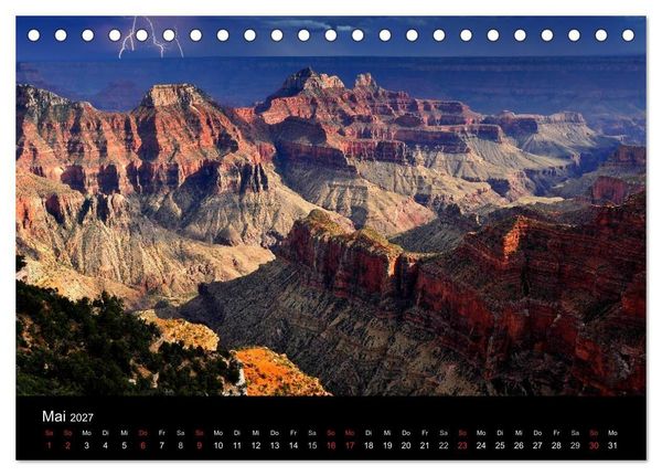 Produktbild: USA - Der Wilde Westen (Tischkalender 2027 DIN A5 quer), CALVENDO Monatskalender
