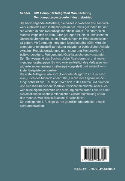 Produktbild: CIM Computer Integrated Manufacturing