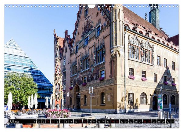 Produktbild: Ulm einfach liebenswert (Wandkalender 2026 DIN A3 quer), CALVENDO Monatskalender