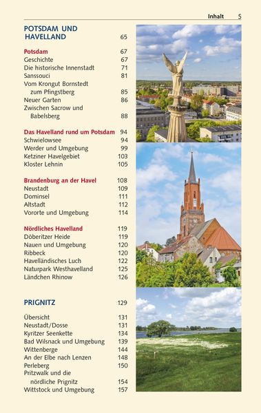 Produktbild: TRESCHER Reiseführer Brandenburg