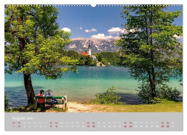 Produktbild: Die Julischen Alpen (Wandkalender 2026 DIN A2 quer), CALVENDO Monatskalender