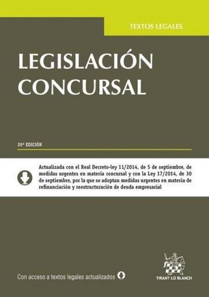 Produktbild: Legislaci&oacute;n Concursal