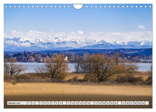 Produktbild: Auszeit Bodensee (Wandkalender 2026 DIN A4 quer), CALVENDO Monatskalender