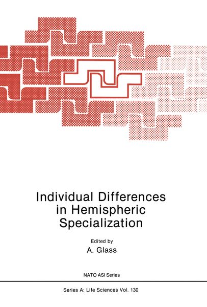 Produktbild: Individual Differences in Hemispheric Specialization