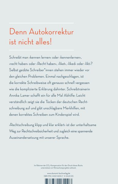 Produktbild: Rechtschreibung klipp und klar erkl&auml;rt