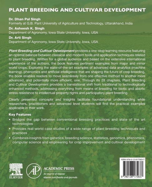 Produktbild: Plant Breeding and Cultivar Development