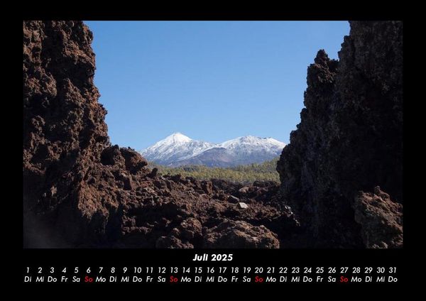 Produktbild: Landschaftskalender 2025 Fotokalender DIN A3