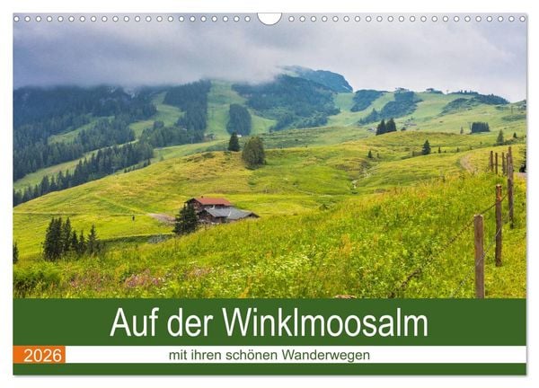 Produktbild: Auf der Winklmoosalm (Wandkalender 2026 DIN A3 quer), CALVENDO Monatskalender