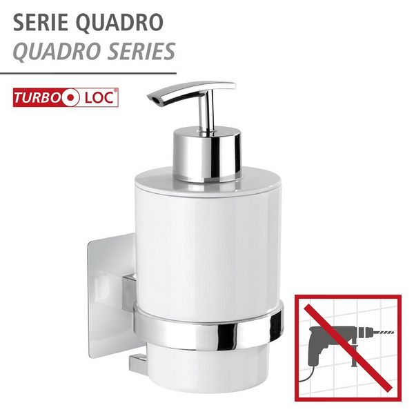 Produktbild: Turbo-Loc&reg; Seifenspender Quadro, Befestigen ohne bohren