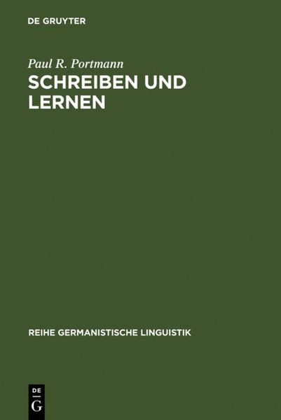 Produktbild: Schreiben und Lernen