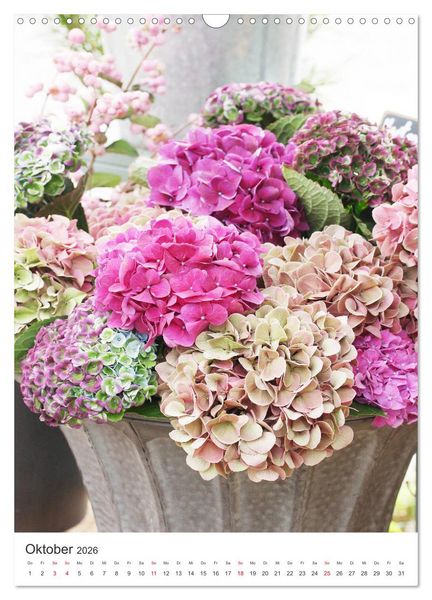 Produktbild: Verliebt in Blumen (Wandkalender 2026 DIN A3 hoch), CALVENDO Monatskalender