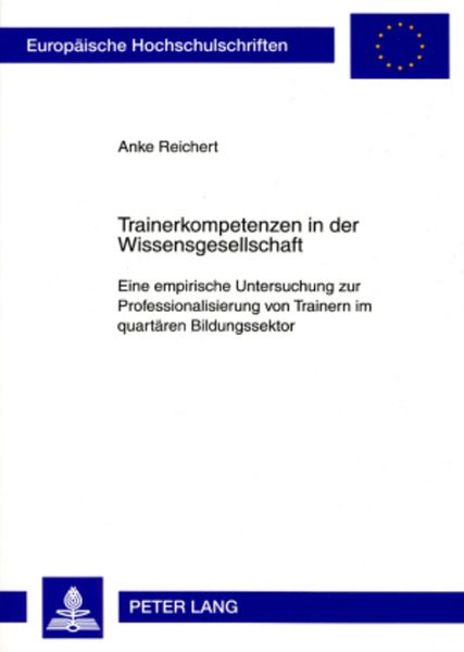 Produktbild: Trainerkompetenzen in der Wissensgesellschaft