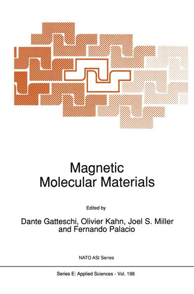 Produktbild: Magnetic Molecular Materials