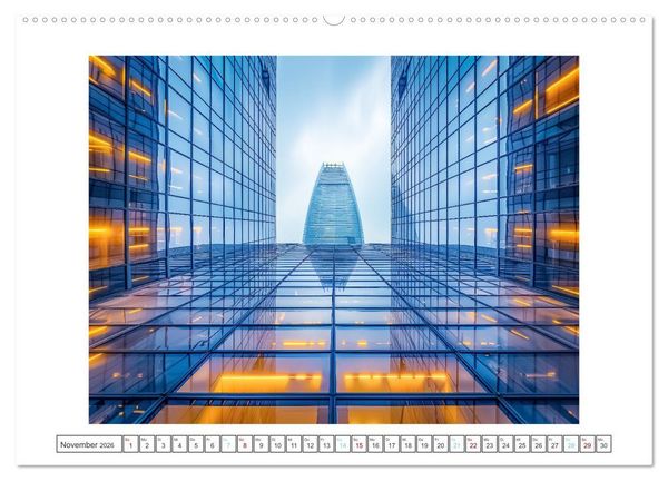 Produktbild: Moderne Architektur (hochwertiger Premium Wandkalender 2026 DIN A2 quer), Kunstdruck in Hochglanz