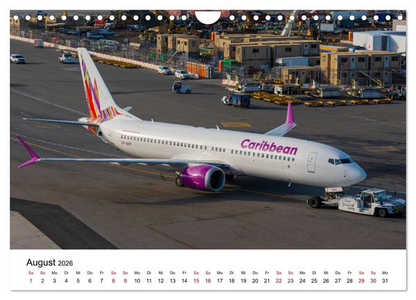 Produktbild: Flieger von Boeing (Wandkalender 2026 DIN A4 quer), CALVENDO Monatskalender