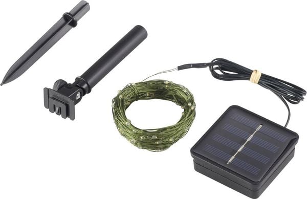 WS-SL05 200L Solar-Lichterkette LED 0.6W Grün