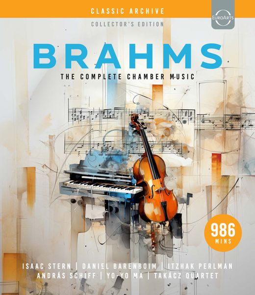 Brahms - The Complete Chamber Music - Oistrach,Schiff,Barenboim,Ma,Perlman, Blu-ray