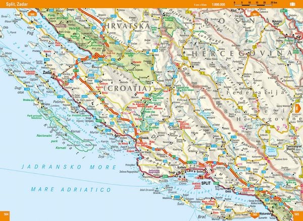 Produktbild: Stefan Loose Reisef&uuml;hrer Balkan, Die Adria-Route. Slowenien, Kroatien, Bosnien und Herzegowina, Montenegro, Albanien