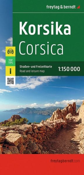 Produktbild: freytag & berndt Stra&szlig;enkarte Korsika 1:150.000