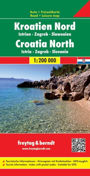 Produktbild: Kroatien Nord 1 : 200 000. Autokarte