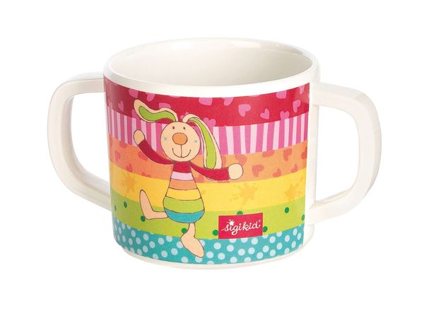 Produktbild: sigikid 25390 - Tasse Hase Rainbow Rabbit Kinderbunt