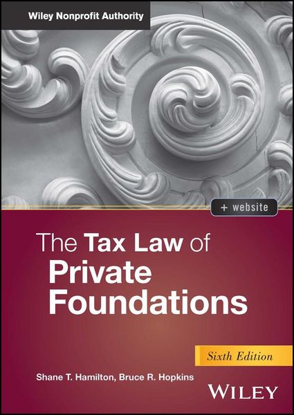 Produktbild: The Tax Law of Private Foundations