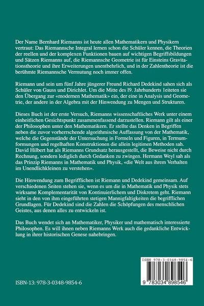 Produktbild: Bernhard Riemann 1826&ndash;1866