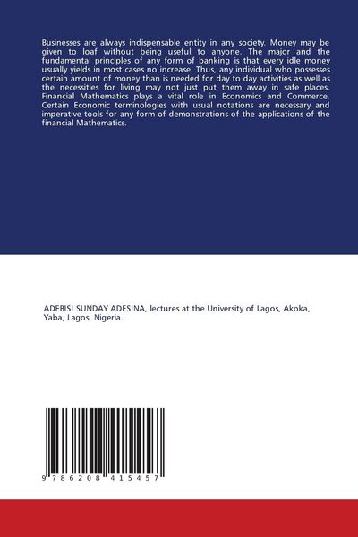 Produktbild: MATHEMATICS OF BUSINESS