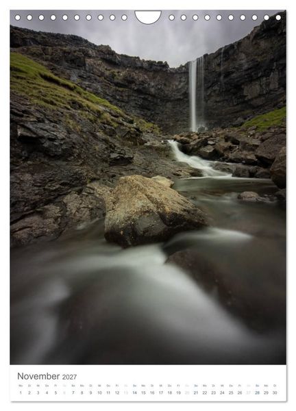 Produktbild: F&oslash;royar - Faroe Islands - F&auml;r&ouml;er Inseln (Wandkalender 2027 DIN A4 hoch), CALVENDO Monatskalender