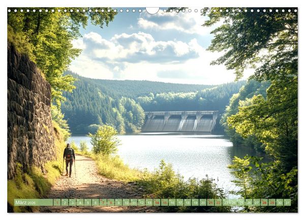 Produktbild: Wandergl&uuml;ck - Momente der Freiheit in der Natur (Wandkalender 2026 DIN A3 quer), CALVENDO Monatskalender