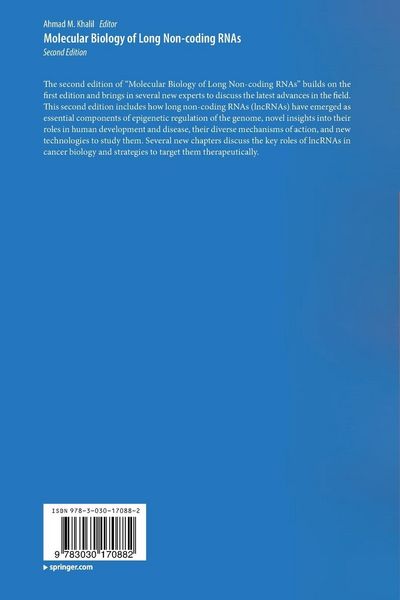 Produktbild: Molecular Biology of Long Non-coding RNAs