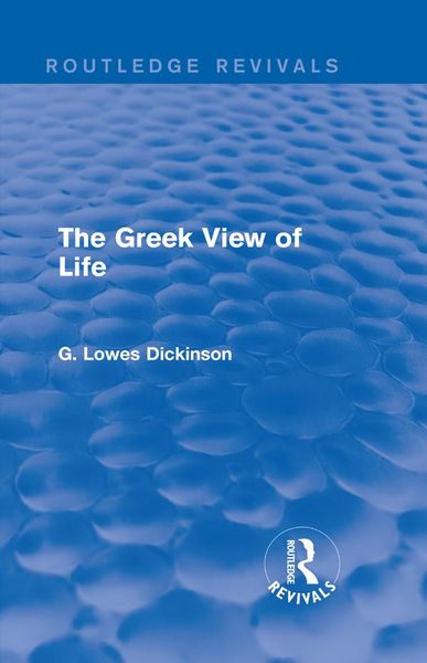 Produktbild: The Greek View of Life