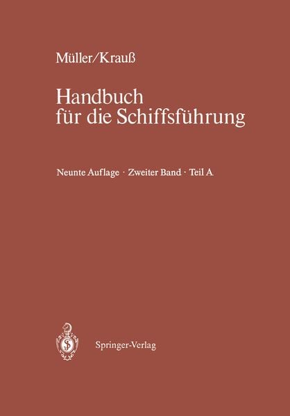 Produktbild: Schiffahrtsrecht und Man&ouml;vrieren