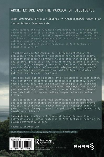 Produktbild: Architecture and the Paradox of Dissidence