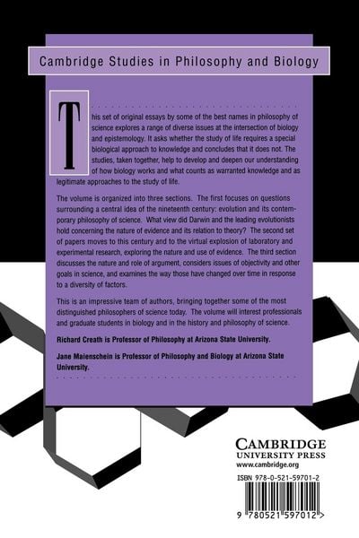 Produktbild: Biology and Epistemology